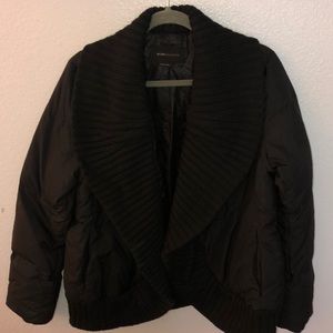Black BCBG MaxAzria Puffer Jacket